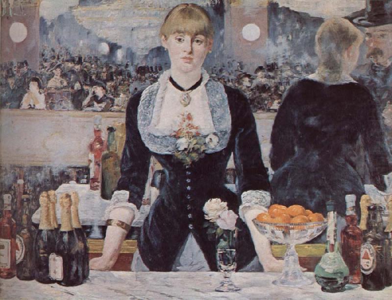 A bar at the folies-bergere, Edouard Manet
